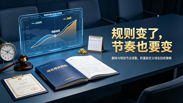 中国米农终于不用熬夜了！自10月1日起.COM抢注时间改到晚上8点！
